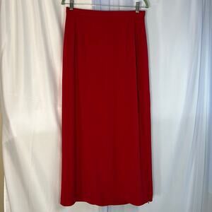 Shelia-Max red maxi skirt size 10